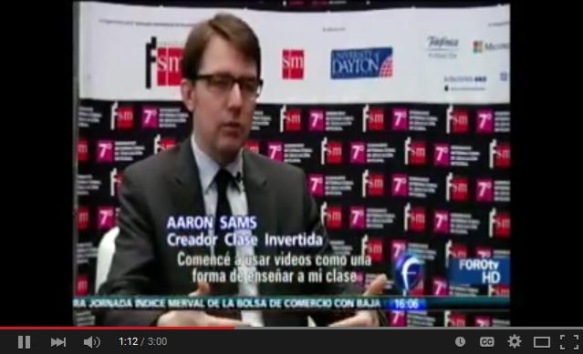 EntrevistaAaronSamsUnoCreadoresModeloClaseInvertida-Video-BlogGesvin