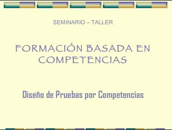 DiseñoPruebasBasadasCompetencias-Presentación-BlogGesvin