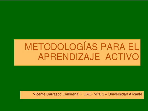 metodologiasparaaprendizajeactivo-presentacion-bloggesvin