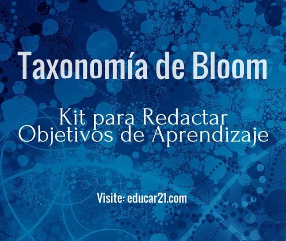 Kit para Redactar Objetivos de Aprendizaje