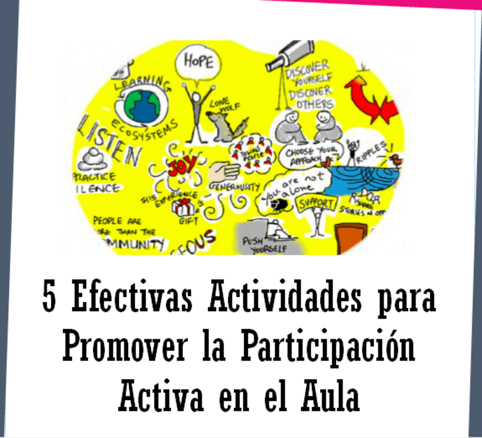 5 EFECTIVAS ACTIVIDADES PARA PROMOVER LA PARTICIPACIÓN ACTIVA EN EL AULA