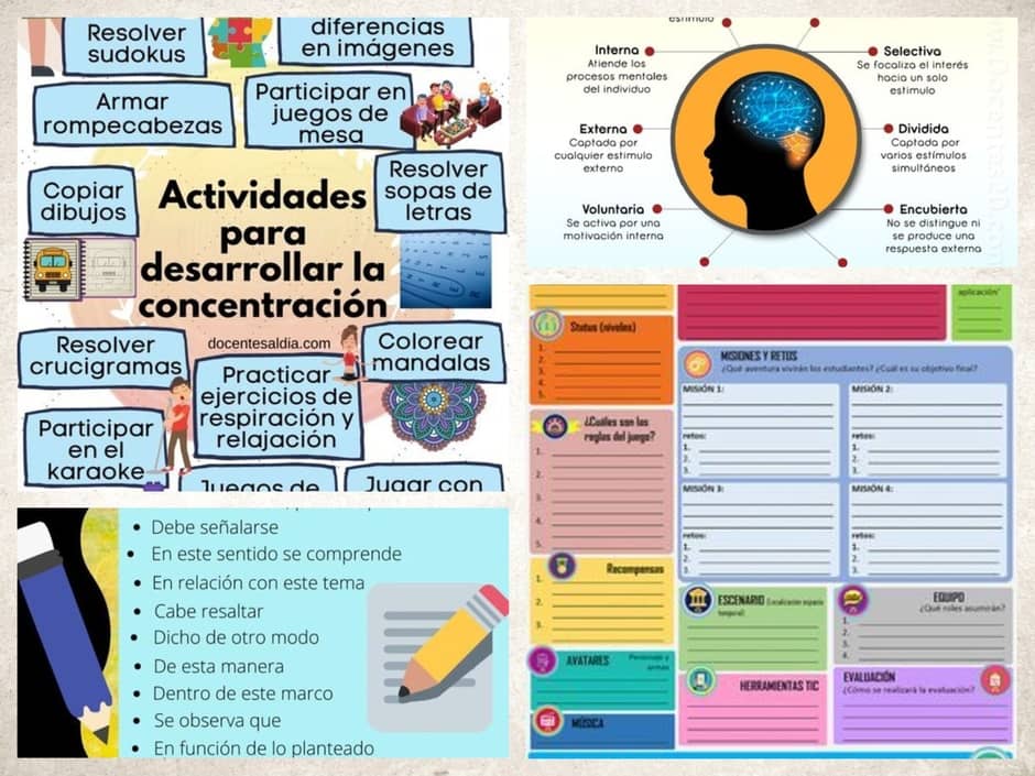Actividades para Desarrollar la Concentración
