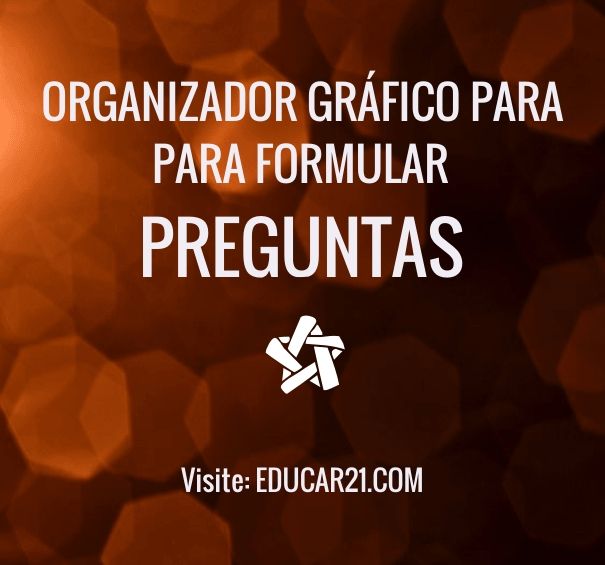 Organizador Gráfico para Formular Preguntas y Respuestas