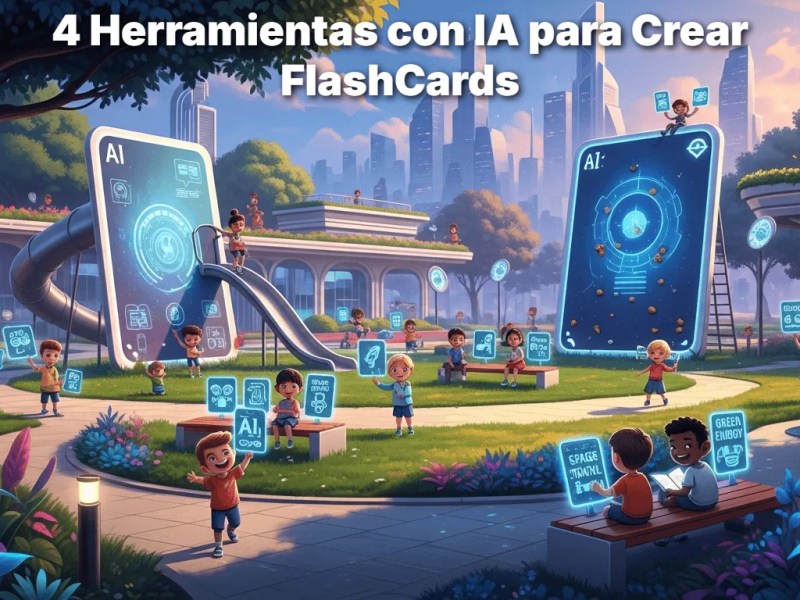 Flash Cards – 4 Herramientas con IA para Impulsar el Aprendizaje&nbsp;Espaciado
