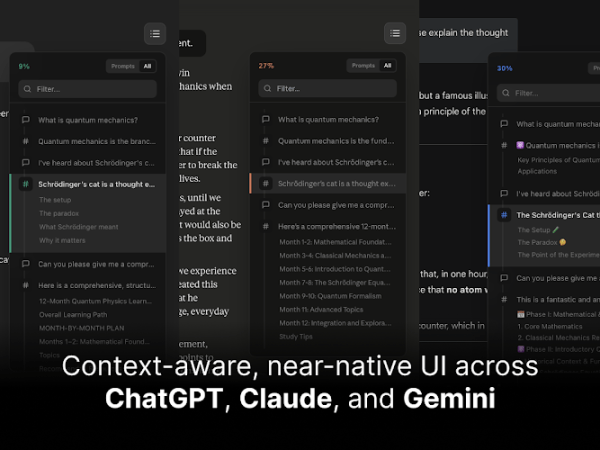 Scroll para Chrome – Organiza y Optimiza tus Conversaciones con&nbsp;IA