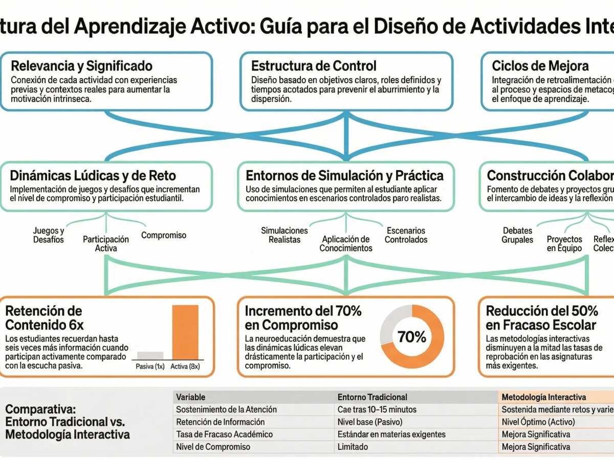 Cómo Diseñar Actividades Interactivas que Capturen la Atención&nbsp;Estudiantil