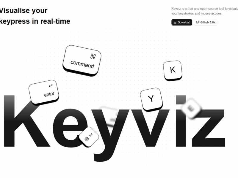 Keyviz – Muestra las Pulsaciones del Teclado para Tutoriales&nbsp;Educativos