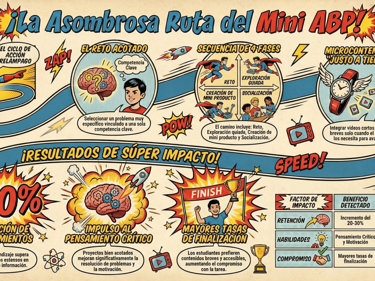 Mini ABP – Proyectos Breves y Efectivos para el&nbsp;Aula