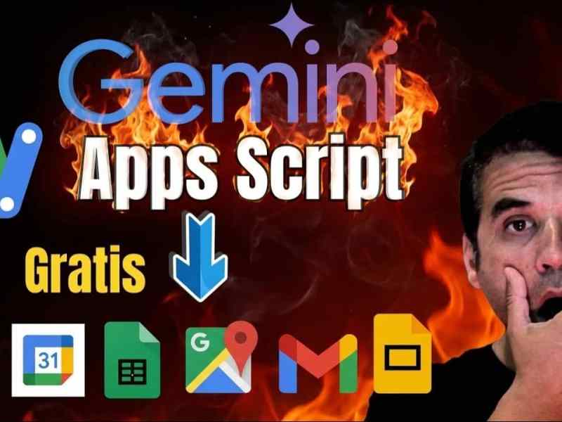 Automatiza tu Aula con Gemini y Apps Script Sin&nbsp;Programar