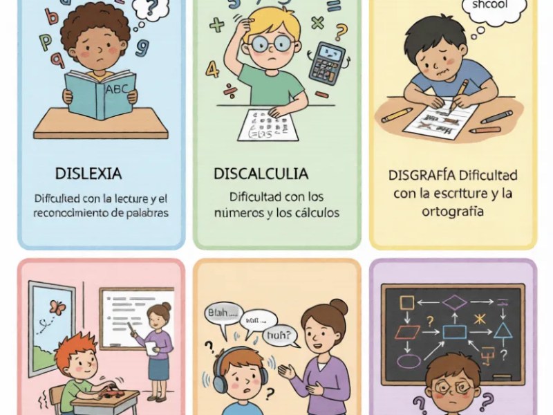 6 Dificultades de Aprendizaje Clave – Guía para&nbsp;Docentes