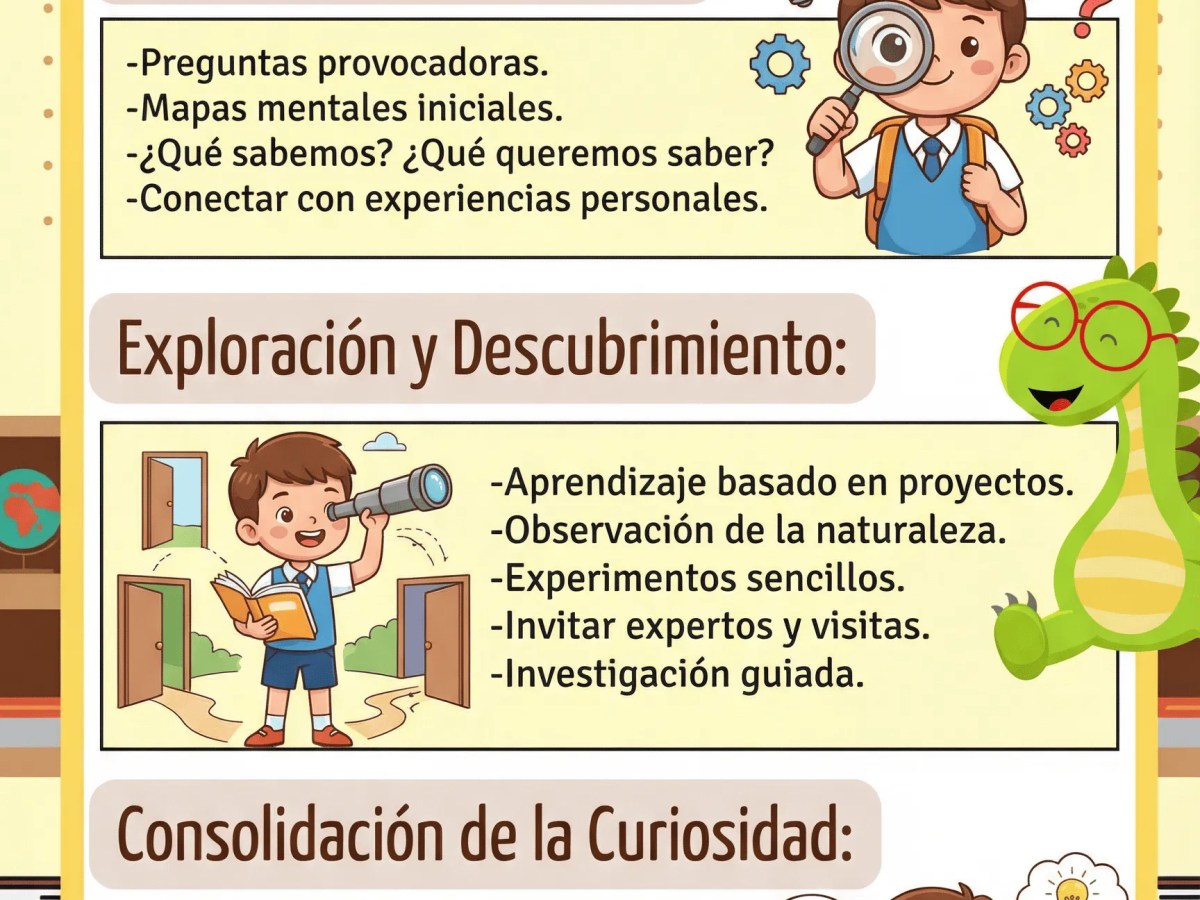 Guía Práctica para Estimular la Curiosidad en el&nbsp;Aula