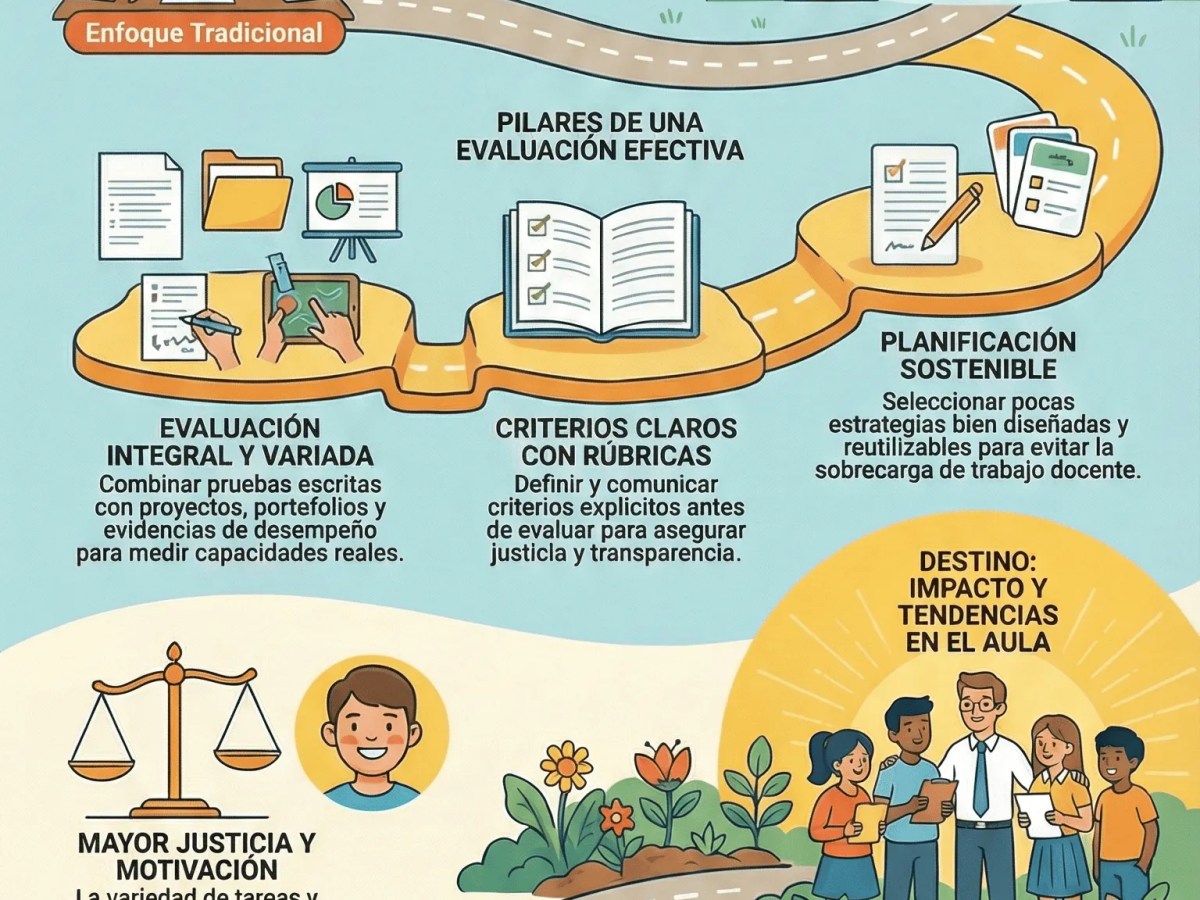 Estrategias para Diversificar las Evaluaciones en&nbsp;Aula