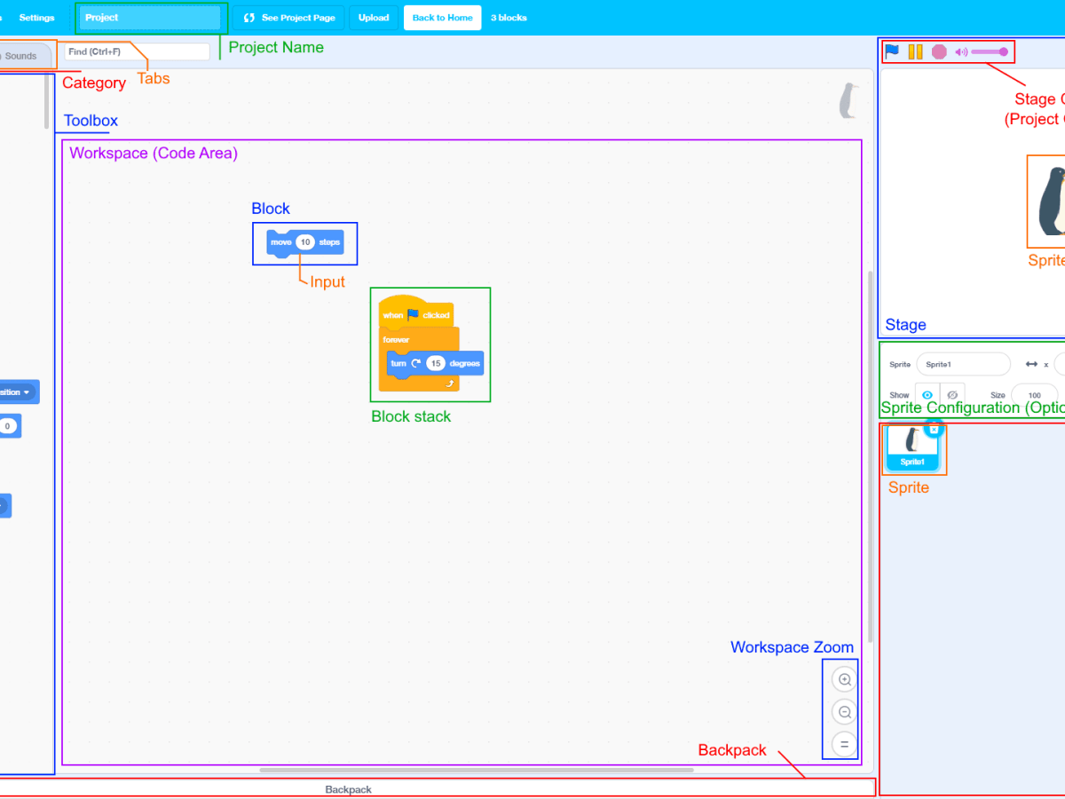 PenguinMod – Potencia la Programación por Bloques con Extensiones&nbsp;Avanzadas