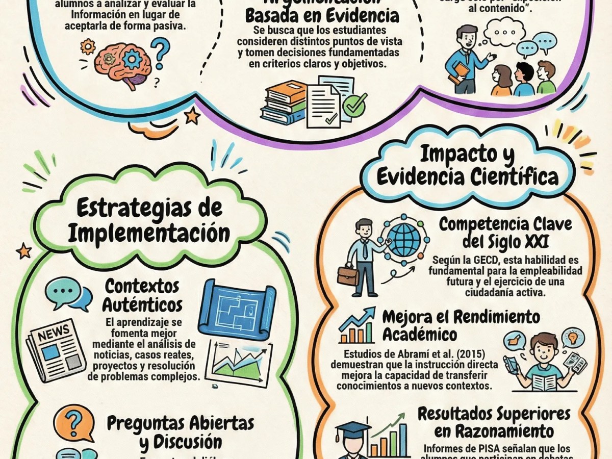 Pensamiento Crítico en el Aula – Estrategias&nbsp;Clave