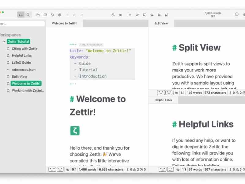 Zettlr – El editor Markdown Esencial para la Investigación y&nbsp;Docencia