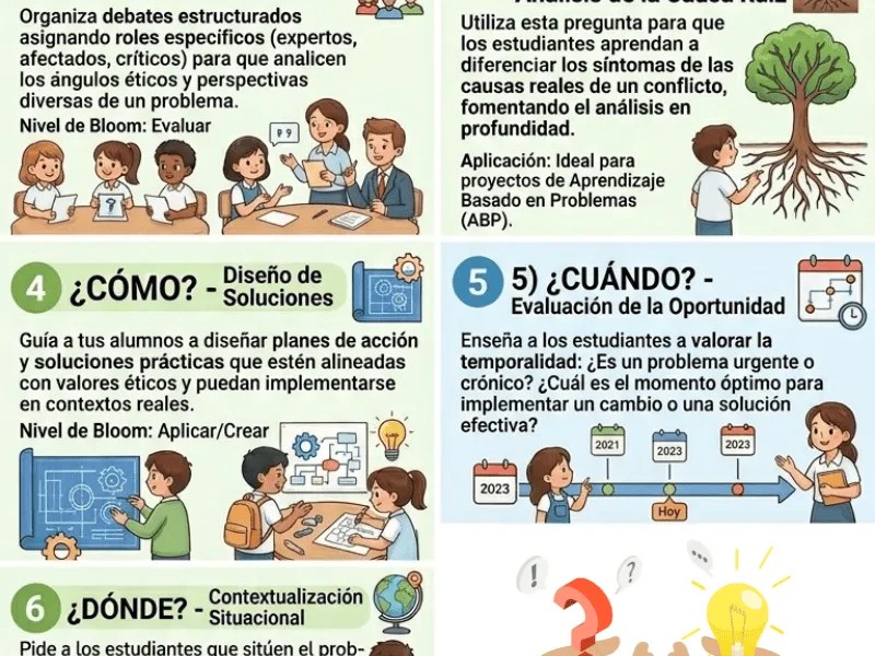 8 Estrategias para Despertar el Pensamiento Crítico en el Aula – Guía Práctica para&nbsp;Docentes