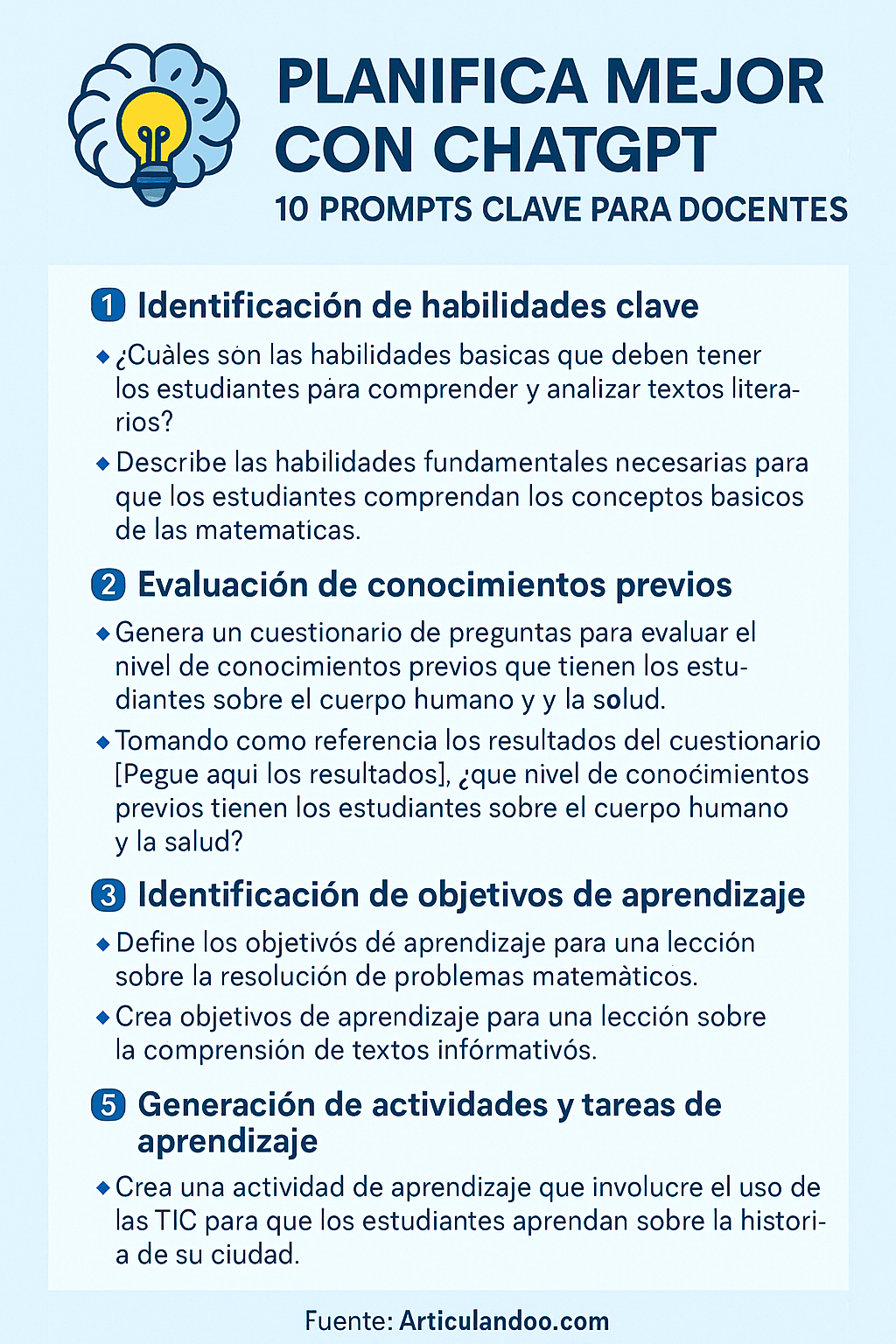 Planificación Docente con ChatGPT